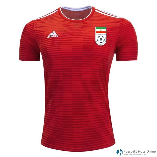 Iran Trikot Auswarts 2018 Rote Fussballtrikots Günstig